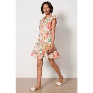 NWT Farm Rio Macaw Bloom Short Dress M Rare $240